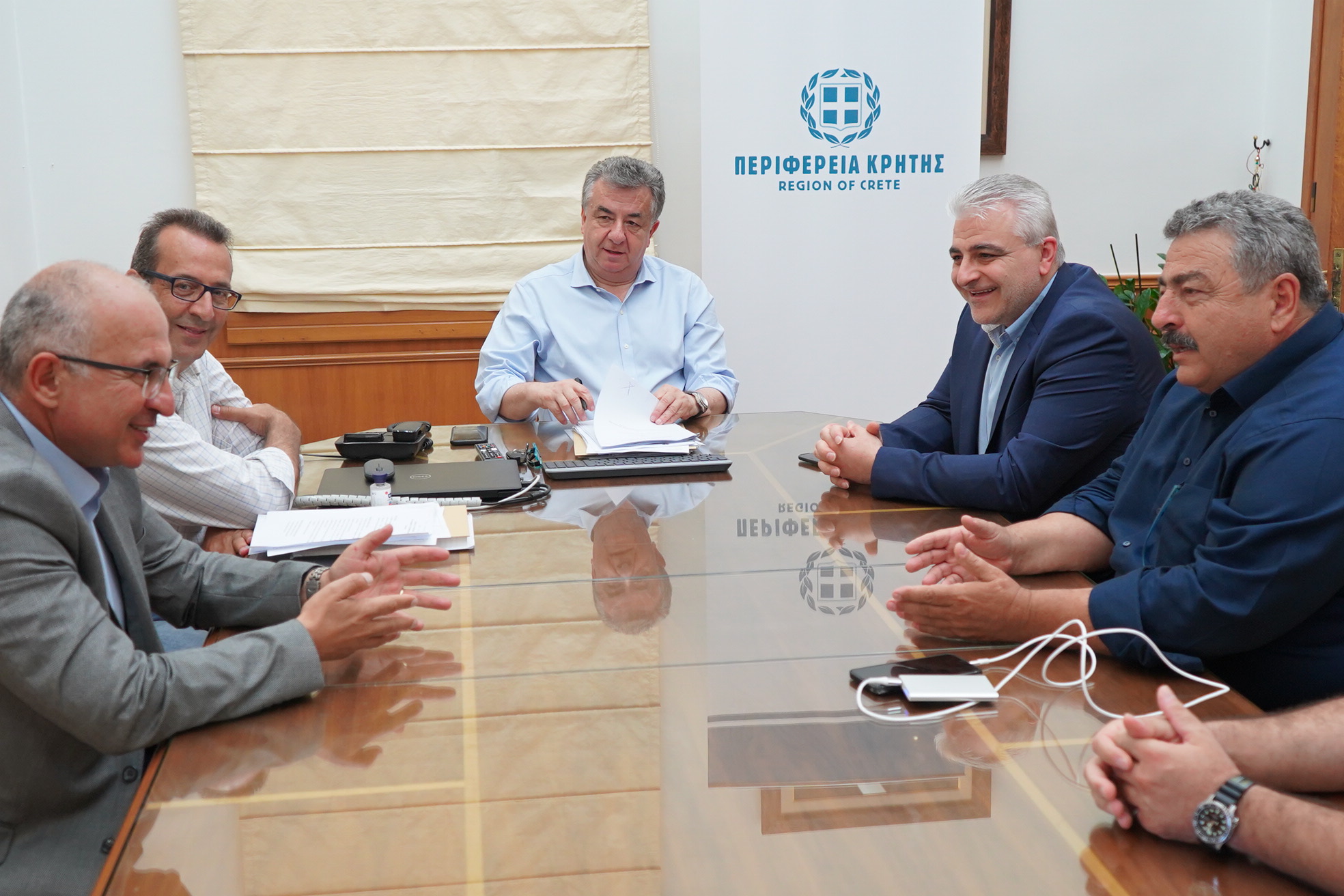 Πρωτοποριακή συνεργασία Περιφέρειας – ΙΤΕ για τις καμένες περιοχές της Κρήτης