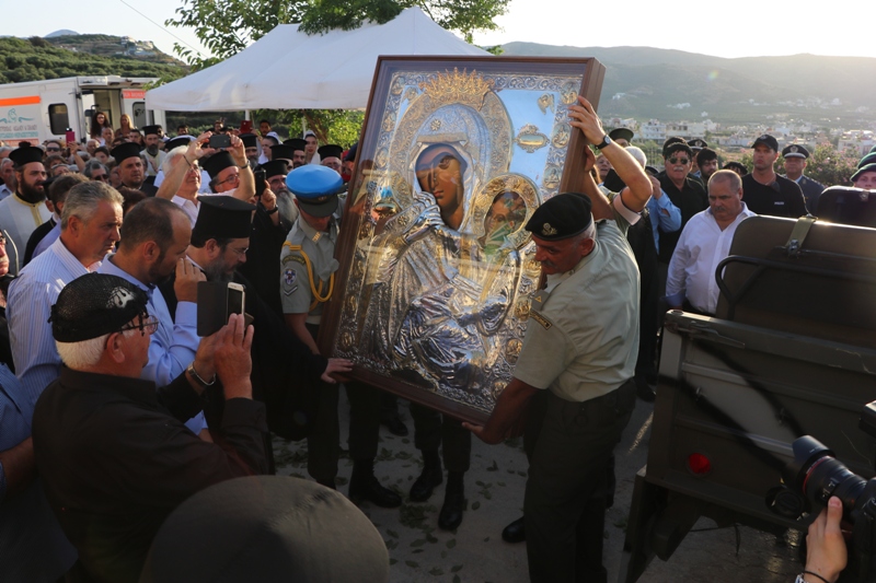 Ιερά αγρυπνία για την επέτειο ελεύσεως της εικόνας Παναγίας Παραμυθίας στην Κίσαμο