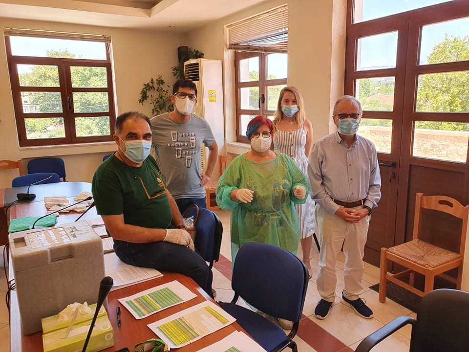 Πραγματοποίηση οροεπιδημιολογικής μελέτης για τον ιό SARS-CoV-2  στο Δήμο Αποκορώνου