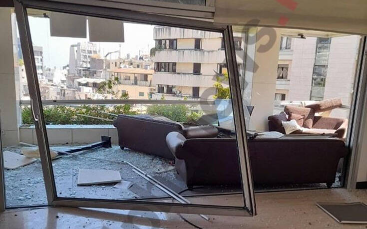 Βομβαρδισμένο τοπίο η Πρεσβεία της Κύπρου στον Λίβανο – Δείτε τις εικόνες