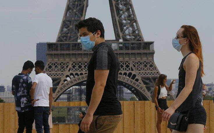 Γαλλία-κορωνοϊός: Υποχρεωτική χρήση μάσκας σε πολυσύχναστες περιοχές στο Παρίσι