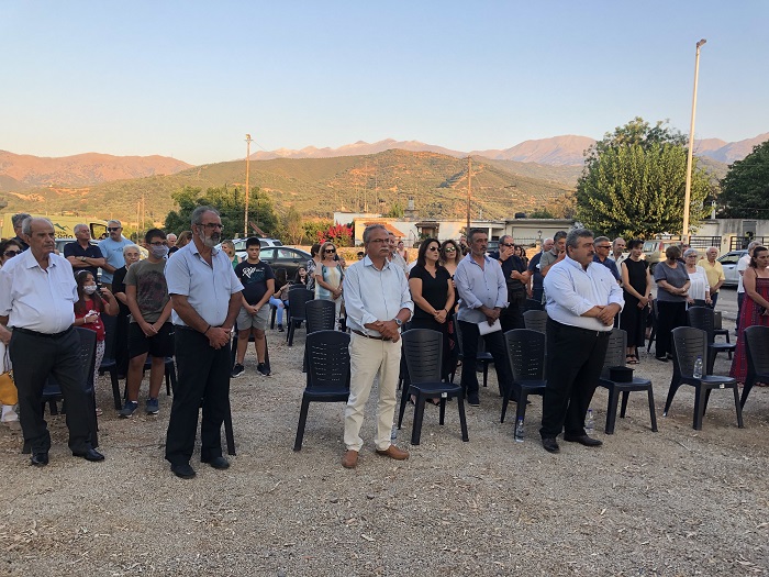 Εκδηλώσεις τιμής και μνήμης από το Δήμο Πλατανιά  στο μνημείο πεσόντων Κερίτη