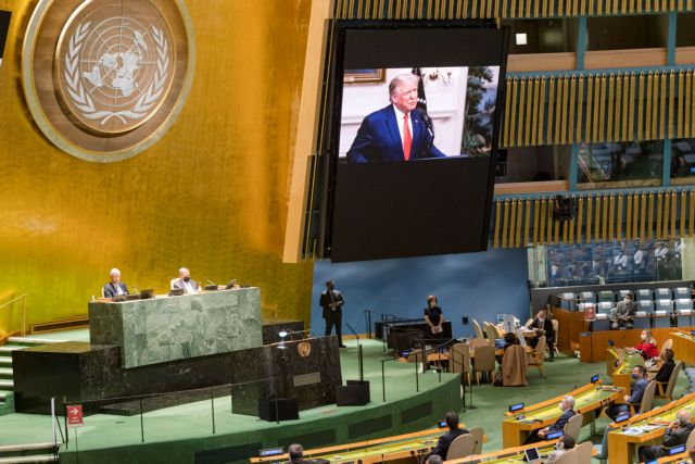 Αψιμαχίες ΗΠΑ – Κίνας στη Γενική Συνέλευση του ΟΗΕ – Τραμπ: «Απελευθέρωσαν την πανούκλα»