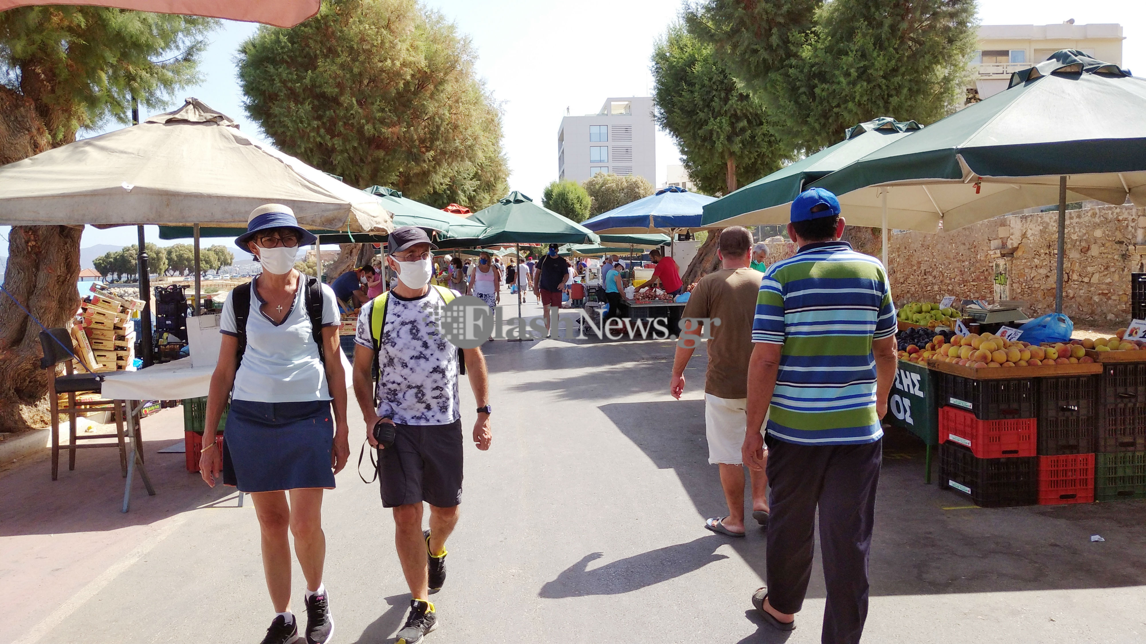 Σύνταξη τοπογραφικών διαγραμμάτων των λαϊκών αγορών του Δήμου Χανίων