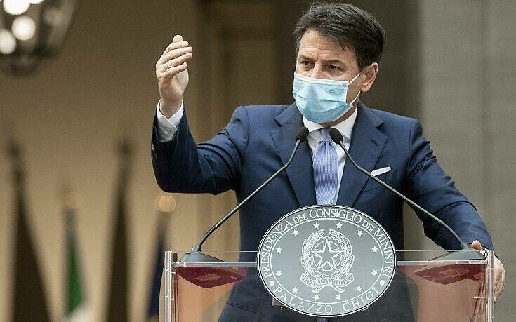 Κόντε για νέα μέτρα στην Ιταλία: «Σφίγγουμε τα δόντια για να αναπνεύσουμε στη συνέχεια»