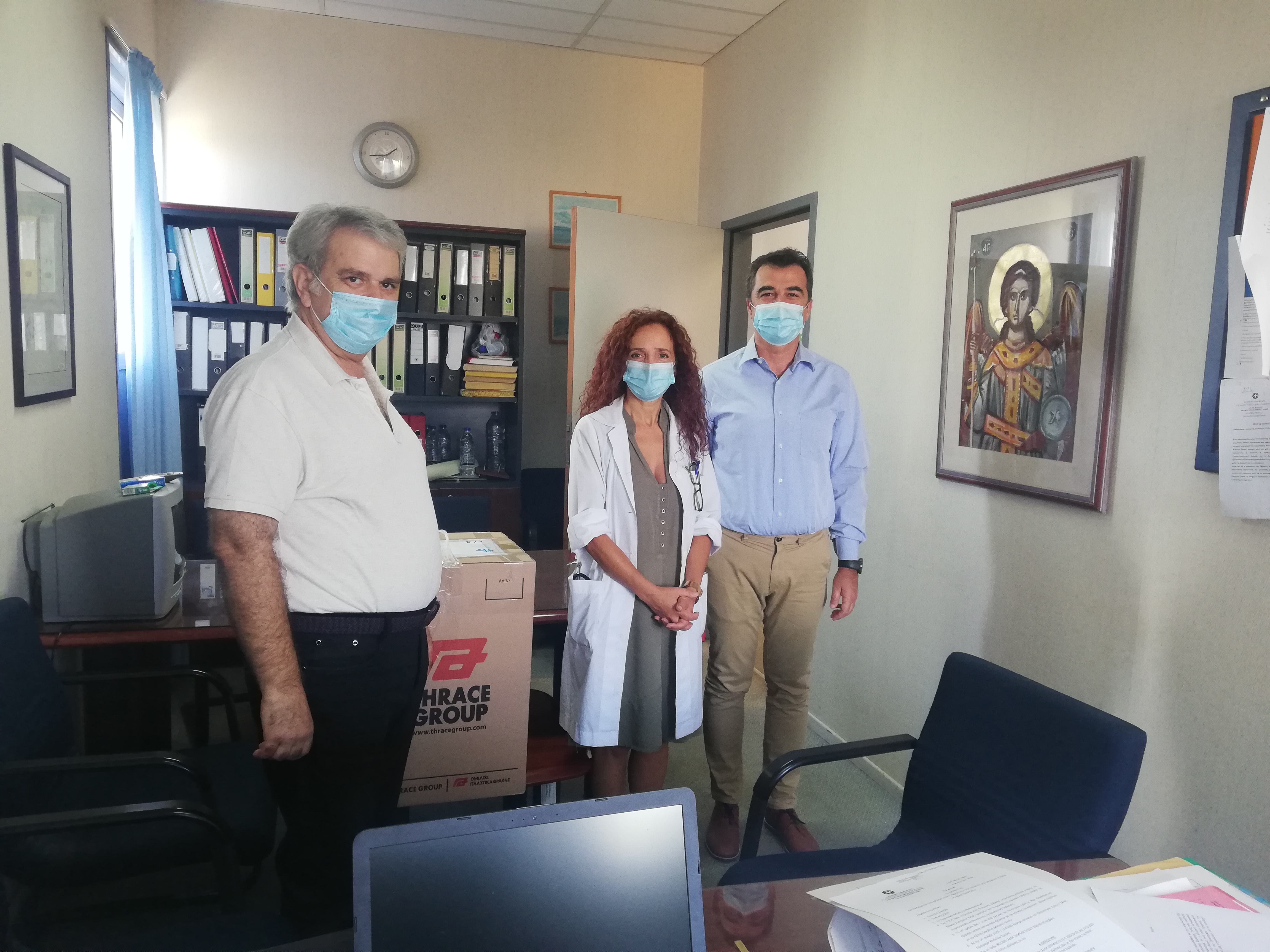Νοσοκομείο Χανίων: 1400 μάσκες στο ογκολογικό τμήμα
