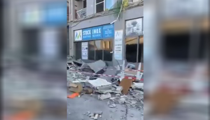 Σοκαριστικό βίντεο από από την πτώση μπαλκονιού στο Ρέθυμνο