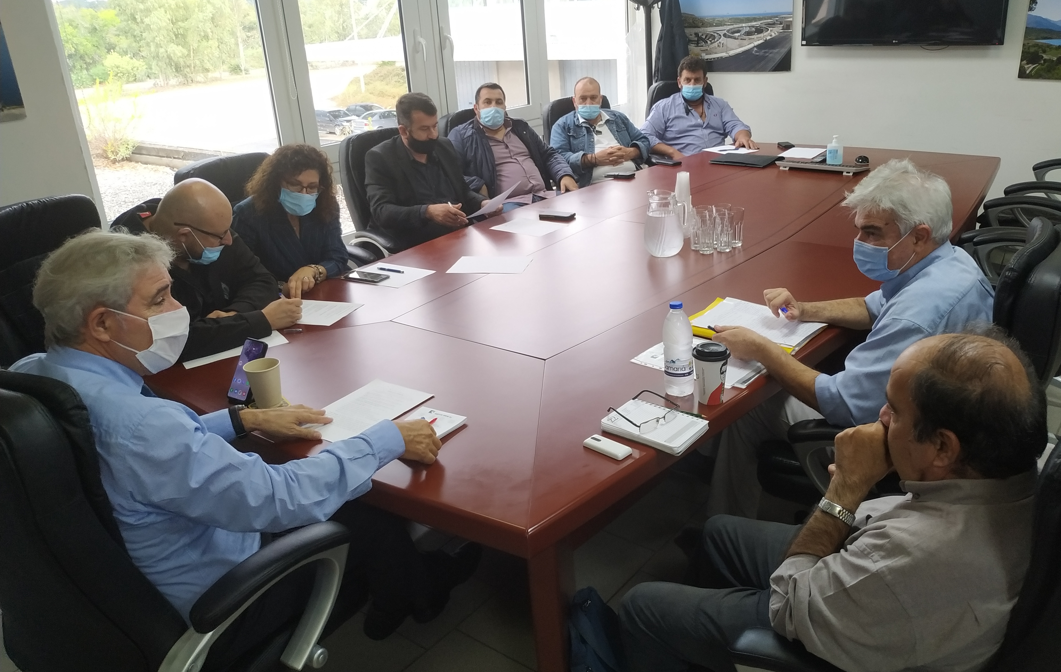 Τα περιβαλλοντικά έργα του δήμου Γόρτυνας στο επίκεντρο σύσκεψης στον ΟΑΚ