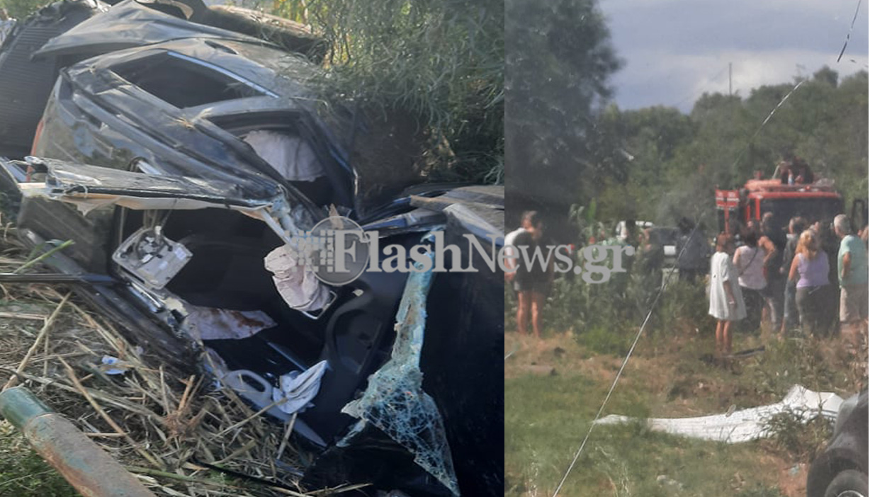 Σοβαρό τροχαίο ατύχημα στην εθνική οδό Χανίων – Ρεθύμνου – Δυο πολυτραυματίες (φωτο)