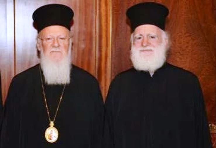 Επιστολή με ευχές από τον Οικουμενικό Πατριάρχη προς τον Αρχιεπίσκοπο Κρήτης