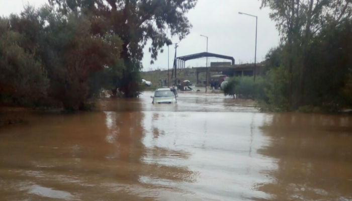 Πλημμύρισαν απο καταρρακτώδη βροχή Οροπέδιο Λασιθίου και Καστέλι Πεδιάδος (φωτο)
