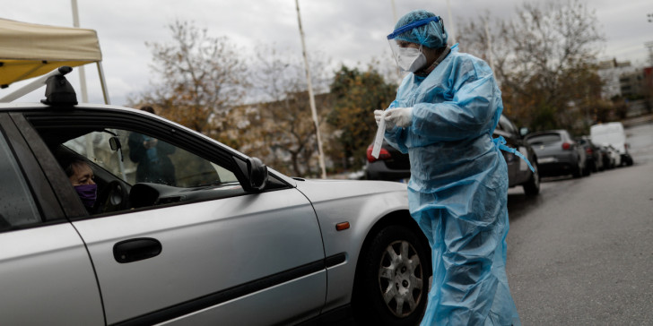 ΕΟΔΥ: Κρούσμα κορωνοϊού σε rapid test από αυτοκίνητο που έγιναν σε περιοχή του Ρεθύμνου