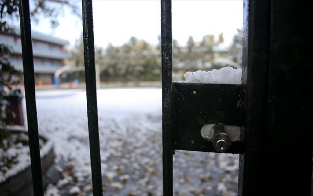 Κλειστά και σήμερα σε δήμο της Κρήτης λόγω παγετού