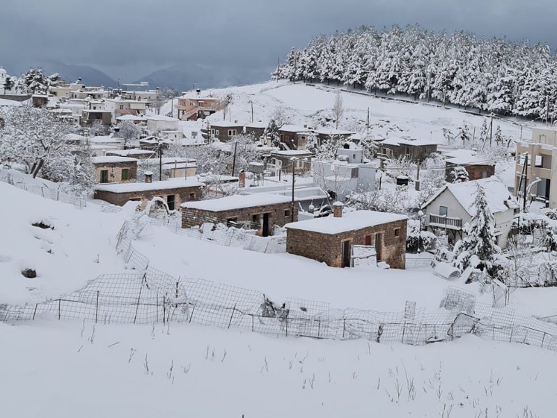 Δήμος Ανωγείων: Τι πρέπει να γνωρίζουν οι κάτοικοι για τον χιονιά
