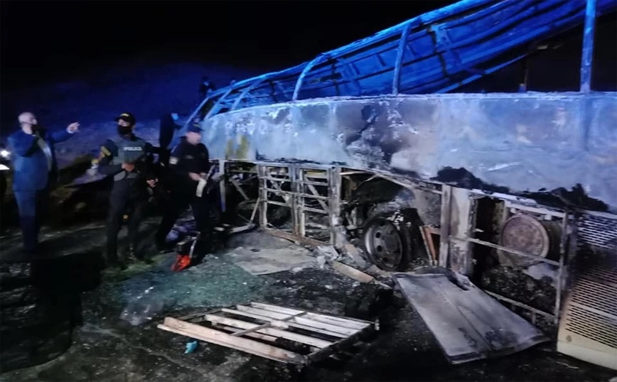 Δυστύχημα με λεωφορείο στην Αίγυπτο, τουλάχιστον είκοσι νεκροί