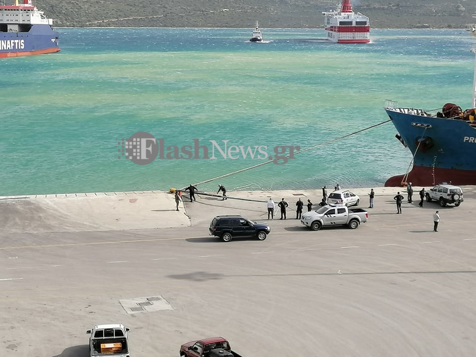 Τεράστια προβλήματα στο λιμάνι της Σούδας λόγω των ισχυρών ανέμων! (φωτο-βιντεο)