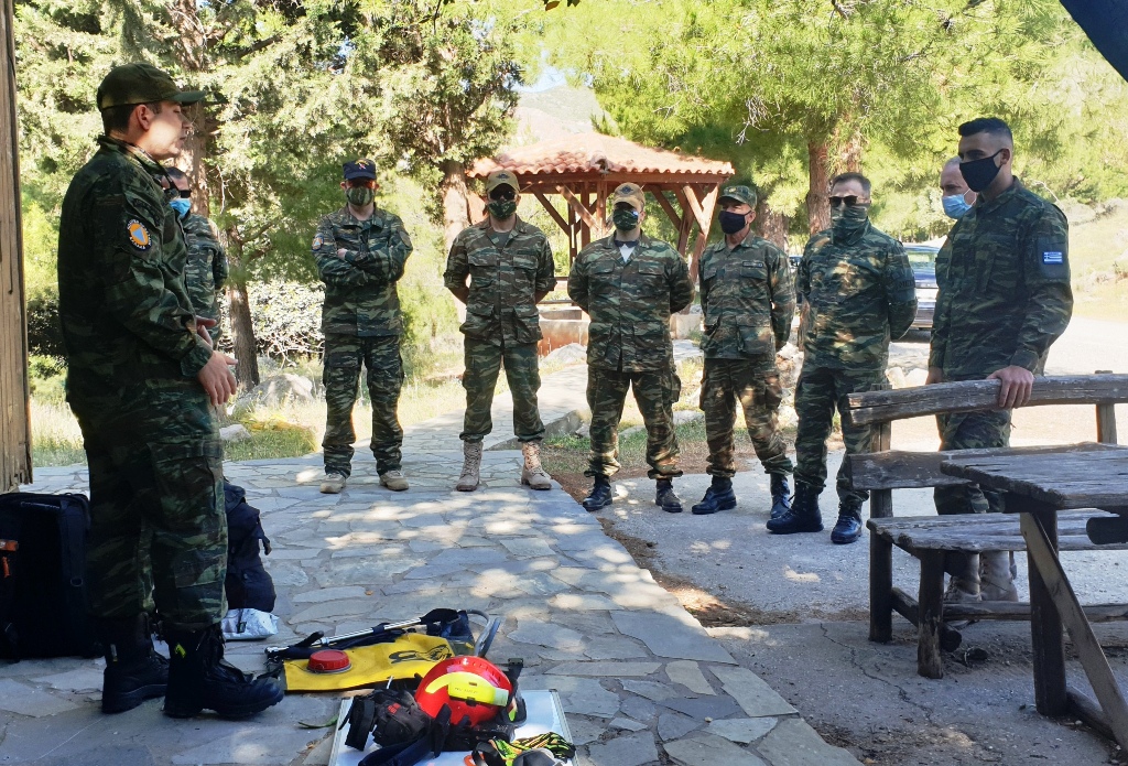 ΛΕΦΕΔ Ηρακλείου: Οι έφεδροι συμμετέχουν ενεργά στην αντιπυρική προστασία