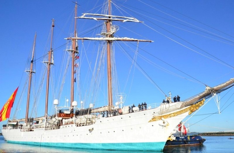 Στο λιμάνι της Σούδας τετράκαρτο ιστιοφόρο του Πολεμικού Ναυτικού της Ισπανίας