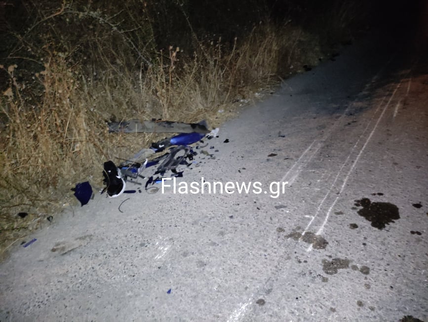 Νεκρός 18 χρονος νέος σε τροχαίο δυστύχημα στα Χανιά (φωτό)