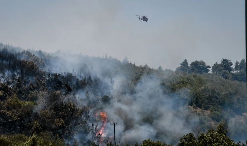 Πολύ υψηλός ο κίνδυνος πυρκαγιάς την Κυριακή στην Κρήτη