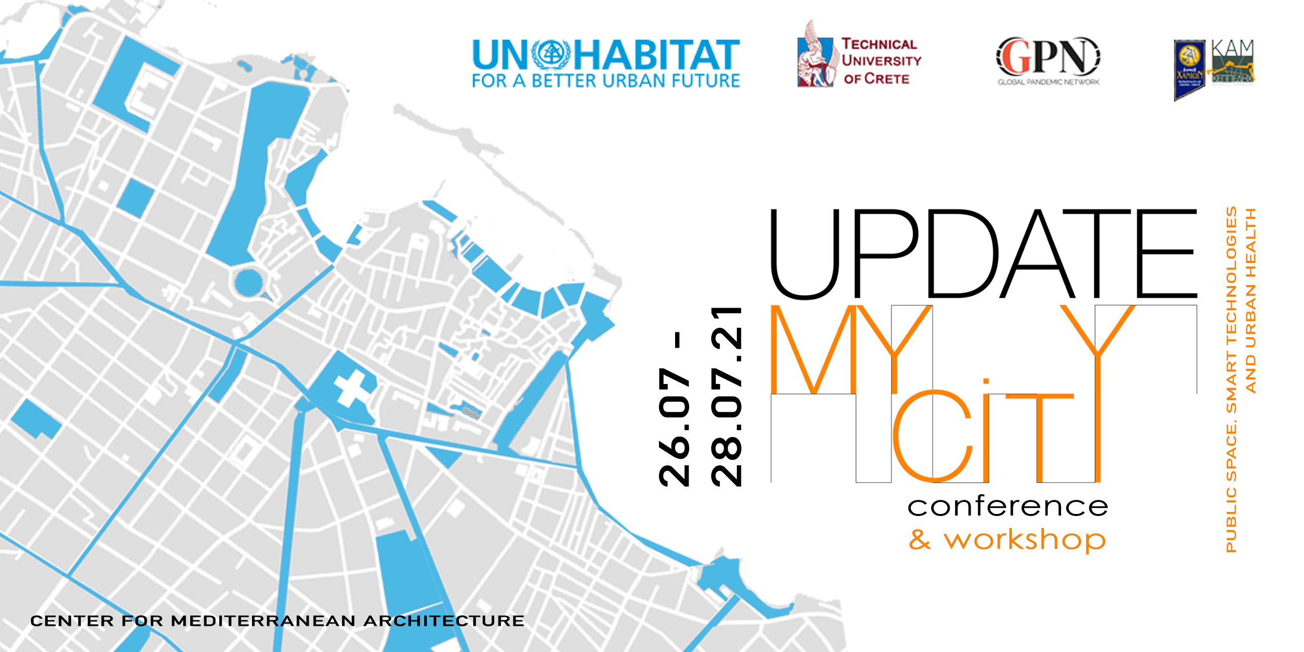 Συνέδριο και Workshop: “Update My City: Public Spaces, Smart Technologies and Urban Health