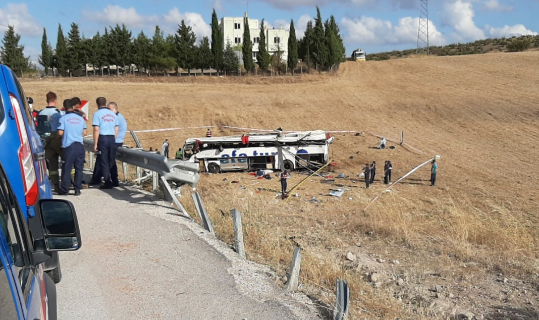 Τουρκία: 14 νεκροί από ανατροπή λεωφορείου