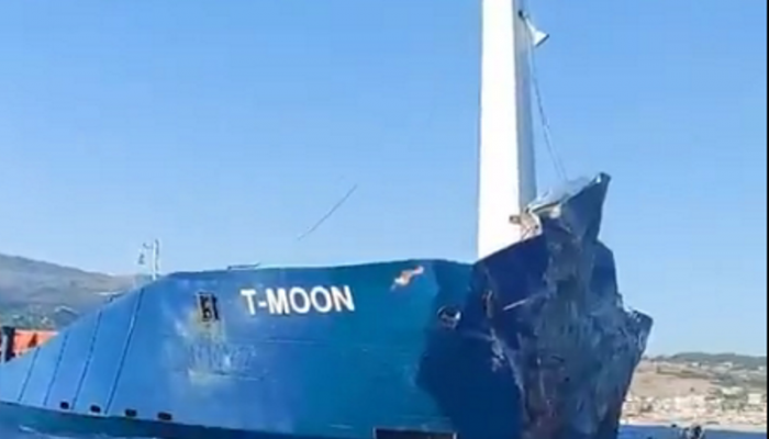 Αναχώρησε με ασφάλεια το T-Moon από το λιμάνι της Σούδας – Πού κατευθύνεται