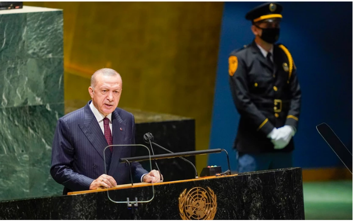 Ο Ερντογάν ζήτησε διάλογο για το Αιγαίο από τον ΟΗΕ