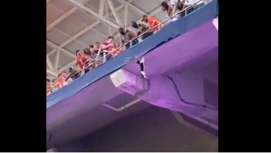 Βίντεο: Θεατής σώζει γάτα που έπεσε από το πάνω διάζωμα σε αγώνα αμερικανικού ποδοσφαίρου