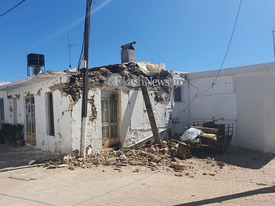Σεισμός Κρήτη: Μεγάλη αστυνομική επιτήρηση στο Αρκαλοχώρι υπό τον φόβο “πλιάτσικου”