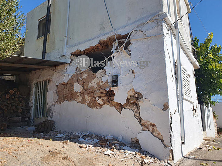 Αποζημιώσεις ύψους 2.346.931ευρώ στις σεισμόπληκτες περιοχές της Κρήτης