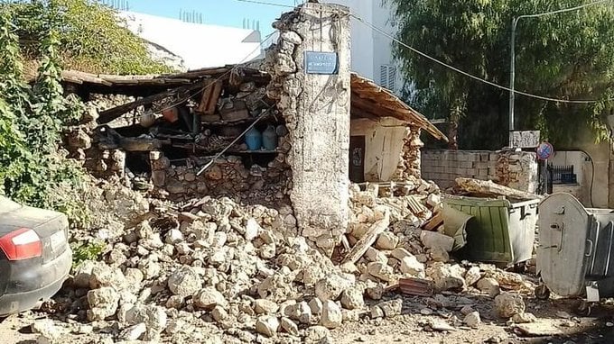 Σεισμός: Στο Ηράκλειο ο Υπουργός Πολιτικής Προστασίας Χρήστος Στυλιανίδης