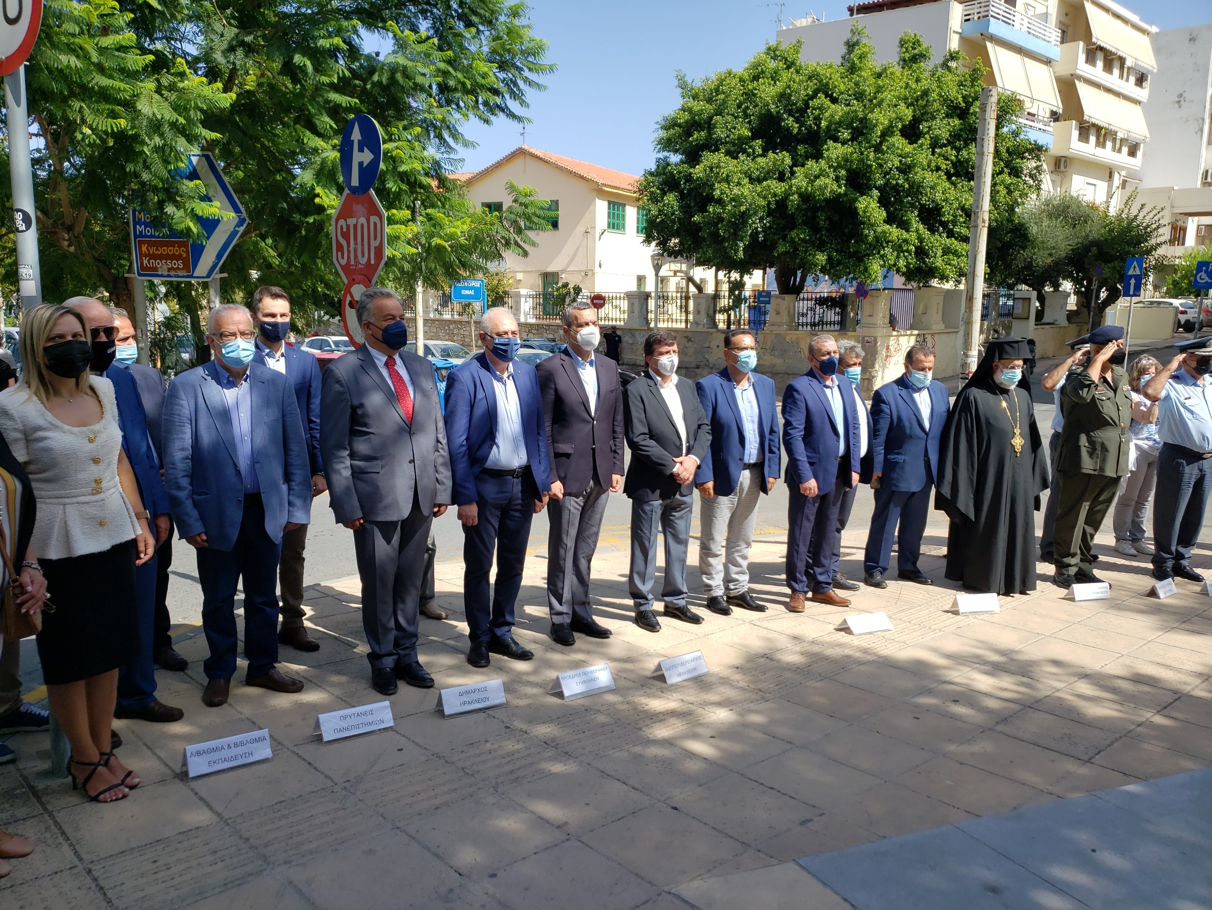 Τιμήθηκε στο Ηράκλειο η ημέρα Εθνικής Μνήμης της Γενοκτονίας των Ελλήνων της Μ. Ασίας