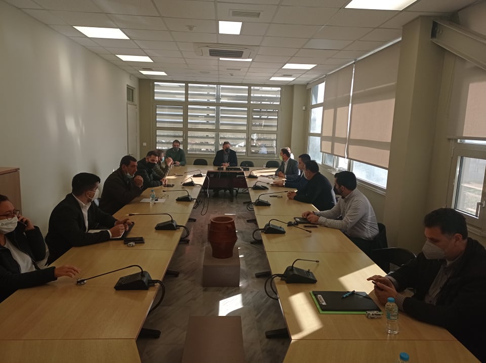 Συνάντηση Δημάρχου Μινώα Πεδιάδας με τη Διοικούσα Επιτροπή του ΤΕΕ/ΤΑΚ