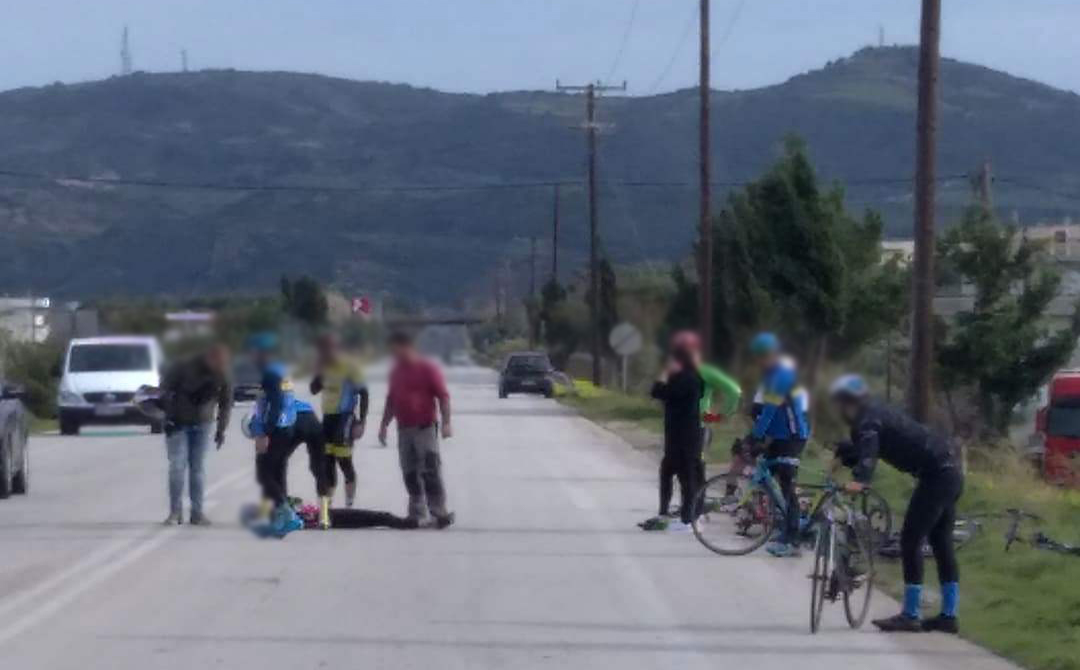Χανιά: Ατύχημα με ομάδα ποδηλατών στο Καστέλι Κισσάμου