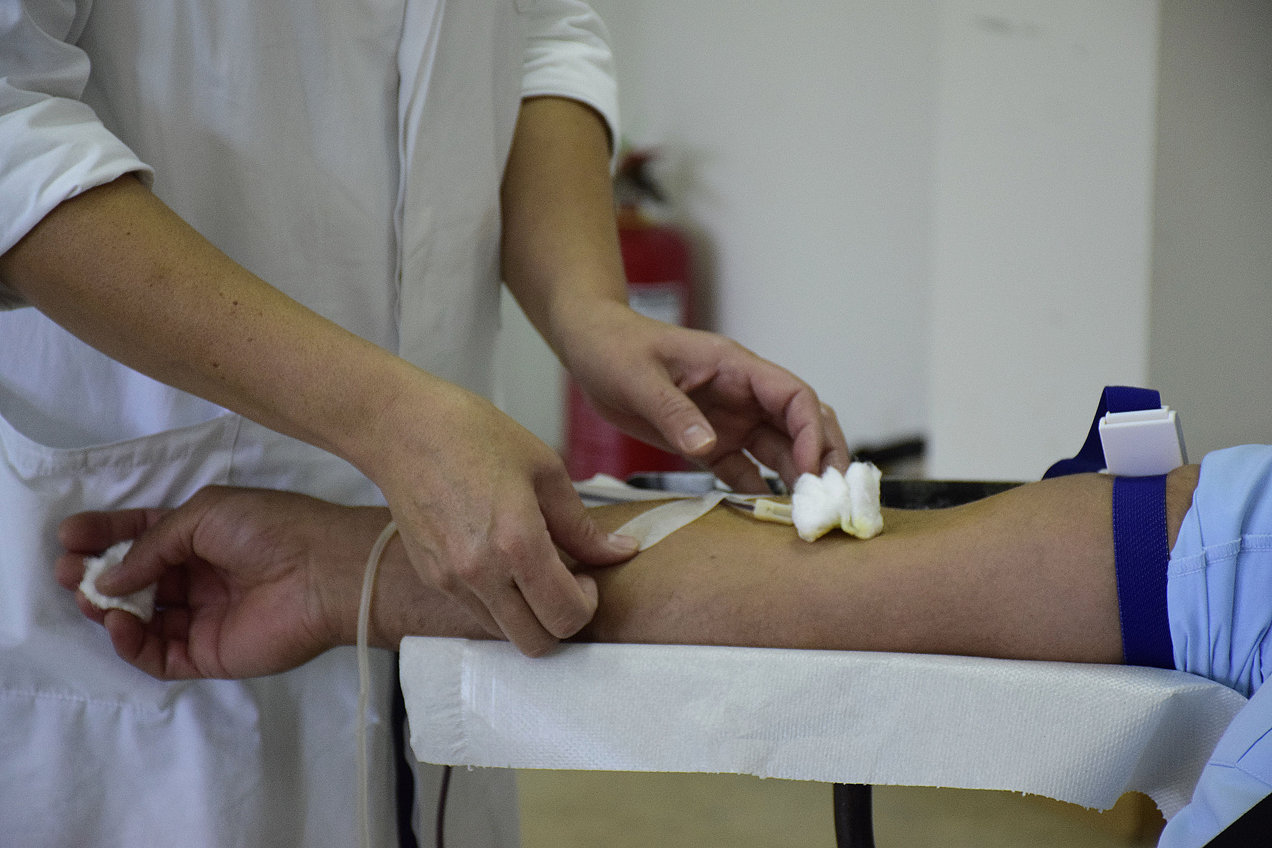 Εθελοντική Αιμοδοσία στο αίθριο της Λότζια από τον “Αιματοκρήτη”