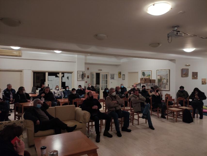 Οι αγροτικοί σύλλογοι Αστερουσίων και Ηρακλείου πραγματοποιήσαν σύσκεψη στις Αχάρνες