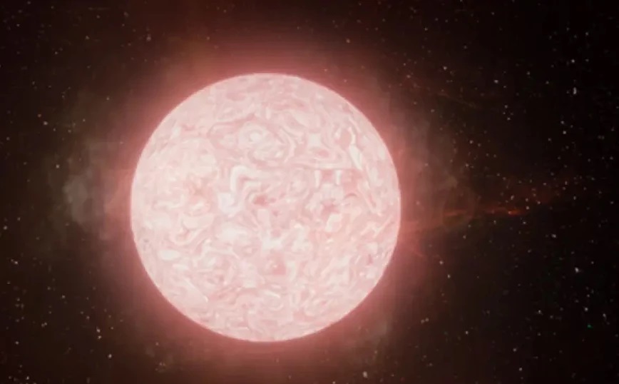 Αστρονόμοι είδαν το εκρηκτικό τέλος ενός άστρου υπεργίγαντα λίγο πριν γίνει σουπερνόβα