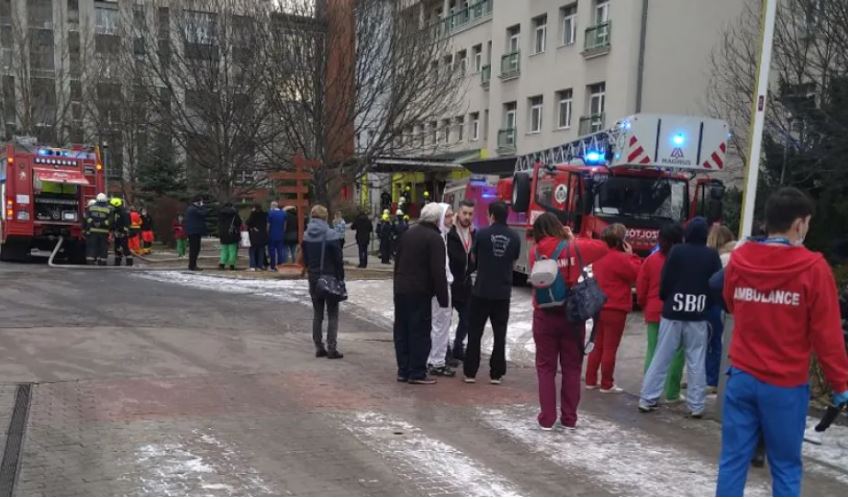 Φωτιά σε νοσοκομείο στη Βουδαπέστη – Ένας νεκρός και δυο τραυματίες