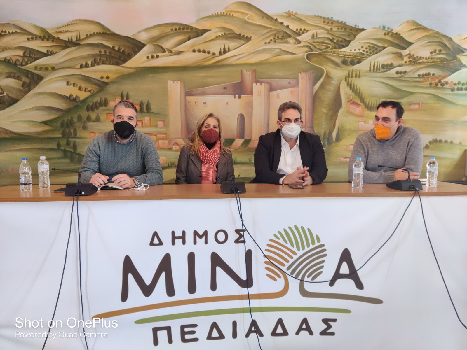 Δήμος Μινώα Πεδιάδας: Τεχνική σύσκεψη για τις κατεδαφίσεις ετοιμόρροπων κτιρίων
