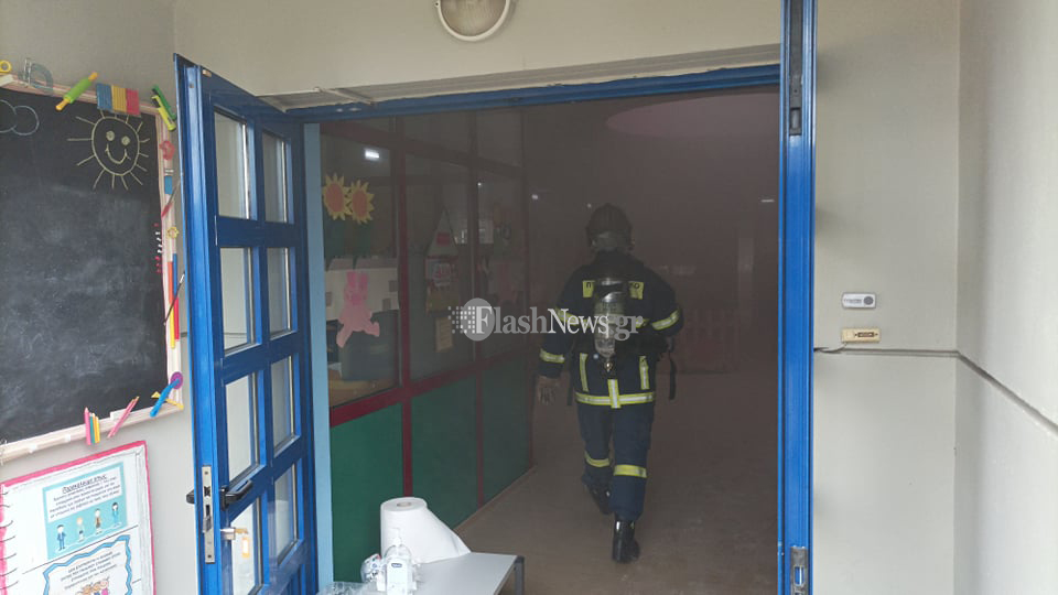 Μικρές εκρήξεις σε παιδικό σταθμό στα Χανιά προκάλεσαν αναστάτωση (φωτο)