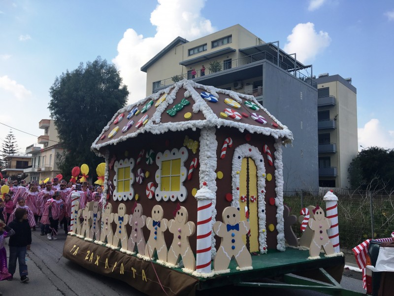 Масленичный карнавал 2019 в Ханье, район Суда