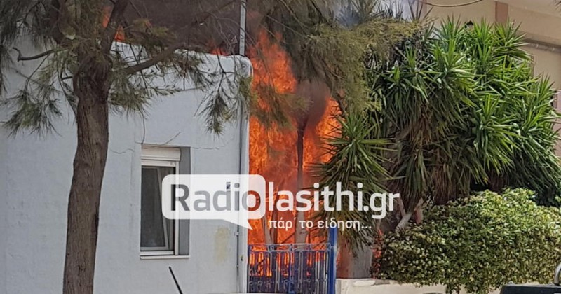 Περιστέρι: Μεγάλη φωτιά σε φανοποιείο - Καίγονται 