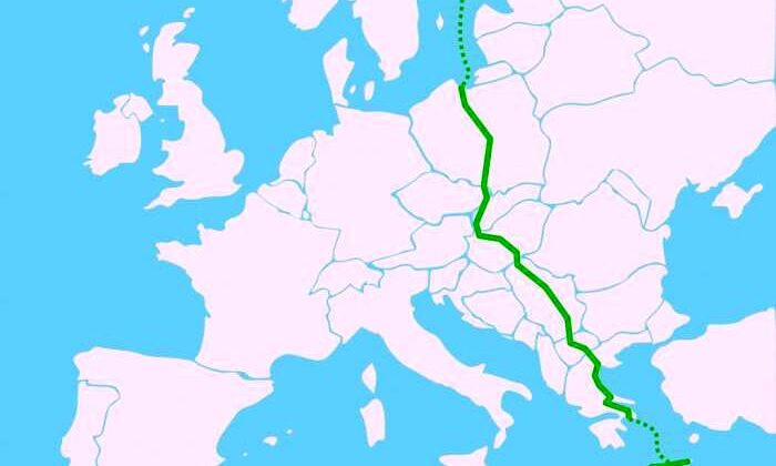 Αυτός είναι ο δρόμος που συνδέει τα Χανιά και την Κρήτη με τη Νορβηγία