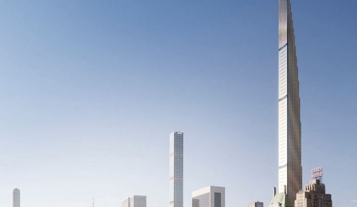 Ο λεπτότερος ουρανοξύστης του κόσμου είναι έτοιμος για τους πρώτους του κατοίκους
