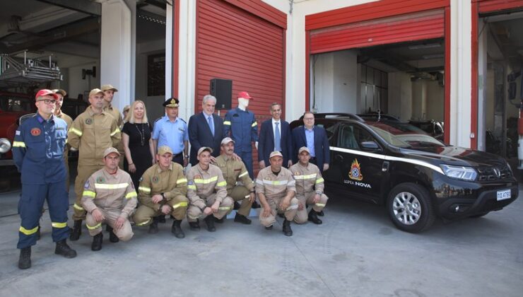 Η Nova – Wind στηρίζει έμπρακτα το Πυροσβεστικό Σώμα Ελλάδος – Προχώρησε στη δωρεά πυροσβεστικού οχήματος και αναγκαίου εξοπλισμού