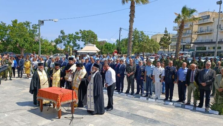 Eκδήλωση τιμής και μνήμης από την Π.Ε. Ηρακλείου στο Μνημείο της Μάχης Κρήτης