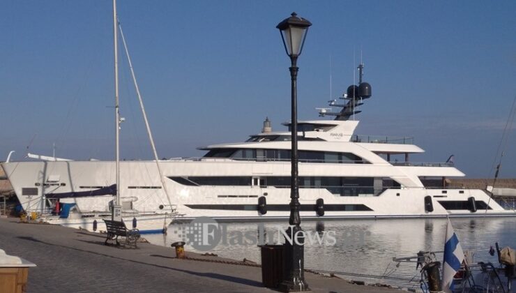 Στα Χανιά το super yacht εκατομμυριούχου από το Κατάρ (φωτο – βίντεο)