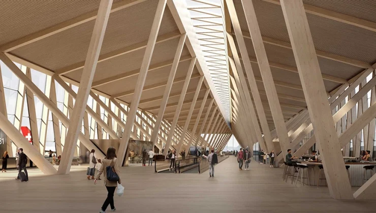 Έτσι θα είναι το μεγαλύτερο ξύλινο terminal αεροδρομίου στον κόσμο