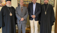 Ο Γενικός Γραμματέας Θρησκευμάτων στον Μητροπολίτη Κυδωνίας Αποκορώνου Δαμασκηνό
